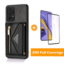 Load image into Gallery viewer, Triangle Crossbody Zipper Wallet Card Leather Case For Samsung Galaxy A53(5G)