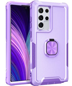 Robot Rotating Ring Bracket Phone Case For SAMSUNG Galaxy S23 Ultra 5G