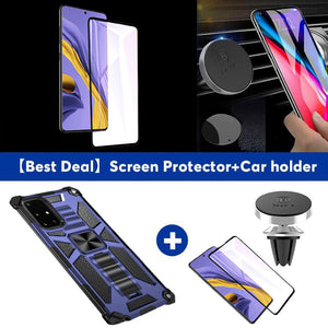 Luxury Armor Shockproof With Kickstand For SAMSUNG A51