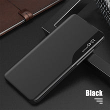 Load image into Gallery viewer, Luxury Smart Window Magnetic Flip Leather Case For Samsung A71
