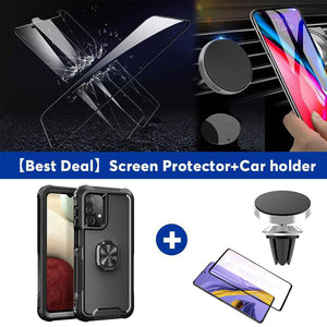 Robot Rotating Ring Bracket Phone Case For SAMSUNG Galaxy A32 5G