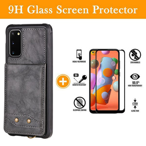 Rear Cover Type Protective Card Holster Phone Case For SAMSUNG Galaxy S20/S20 5G