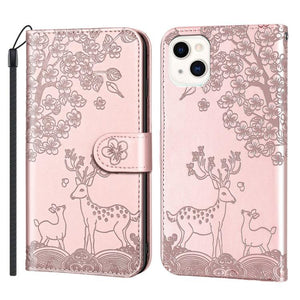 High Quality Leather Protection Wallet Flip Card Case For iPhone 13