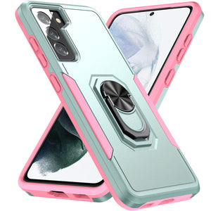 NEW IN Pioneer Colorful Ring Holder Phone Case For SAMSUNG Galaxy S21 5G