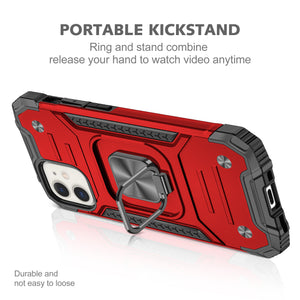 2022 Vehicle-mounted fall-proof armor phone case  For iPhone 12mini