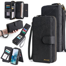 Load image into Gallery viewer, Multifunctional Zipper Wallet Detachable Card Case For iPhone 12 Series