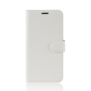 Lychee Pattern Wallet Phone Case For Samsung A12