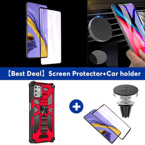 All New Armor Shockproof With Kickstand For MOTO G9 Plus