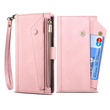 Load image into Gallery viewer, Star Multifunction Zipper Wallet Card Leather Case For SAMSUNG Galaxy A52(4G)/A52(5G)