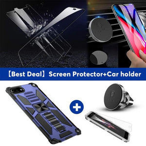 Luxury Armor Shockproof With Kickstand For iPhone 8 Plus
