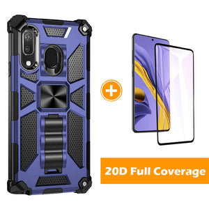 Luxury Armor Shockproof With Kickstand For SAMSUNG A30