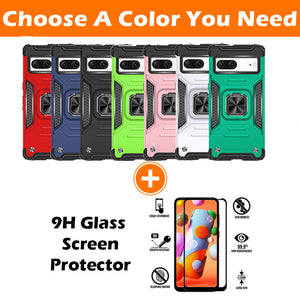 Vehicle-mounted Shockproof Armor Phone Case  For Google Pixel 7 &Pixel 7Pro
