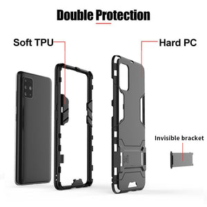 2020 New Shockproof Special Armor Bracket Phone Case For Samaung