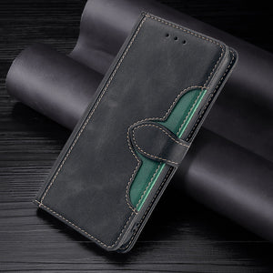 Confortable flip wallet phone case pour Samsung Galaxy A70
