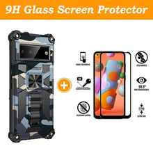 Load image into Gallery viewer, Camouflage New Luxury Armor Shockproof Case With Kickstand For Google Pixel 6