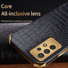 Load image into Gallery viewer, Colapachic Leather Magnetic Car Holder Phone Case For Samsung Galaxy A52