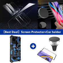 Load image into Gallery viewer, Camouflage Luxury Armor Shockproof Case With Kickstand For Samsung Galaxy S20Ultra