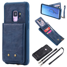 Load image into Gallery viewer, Rear Cover Type Protective Card Holster Phone Case For SAMSUNG Galaxy S9