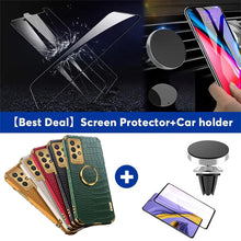 Load image into Gallery viewer, Colapachic Leather Magnetic Car Holder Phone Case For Samsung Galaxy A52