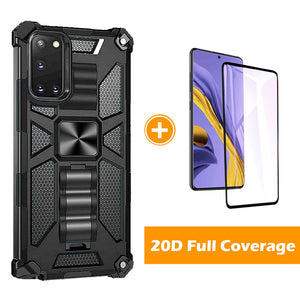 Luxury Armor Shockproof With Kickstand For SAMSUNG A31