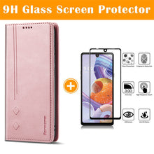 Load image into Gallery viewer, Retro Skin Feel Lines Flip Wallet Phone Case For SAMSUNG Galaxy S21 (5G)