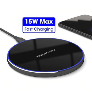15W New Fast Phone Wireless Charger