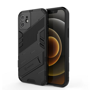 2021 New Punk Style Stand Phone Case For iPhone