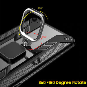 Guerrier Style magnétique Kickstand Kickstand pour Redmi Note 8T