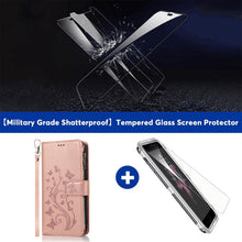 Load image into Gallery viewer, Luxury Zipper Leather Wallet Flip Multi Card Slots Cover Case For iPhone X/XS
