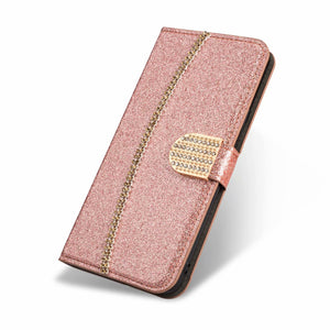 2021 New Bling Glitter Diamond Wallet Flip Case For iPhone