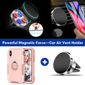Robot Rotating Ring Bracket Phone Case For iPhone X/XS