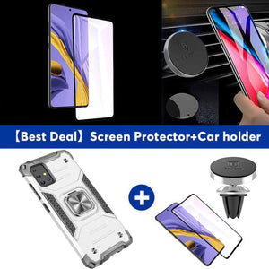2022 Vehicle-mounted fall-proof armor phone case  For Samsung Galaxy A51