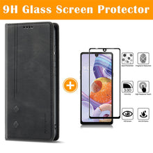 Load image into Gallery viewer, Retro Skin Feel Lines Flip Wallet Phone Case For SAMSUNG Galaxy S21 (5G)