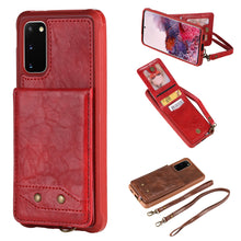 Charger l&#39;image dans la galerie, Rear Cover Type Protective Card Holster Phone Case For SAMSUNG Galaxy S20PLUS