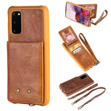 Charger l&#39;image dans la galerie, Rear Cover Type Protective Card Holster Phone Case For SAMSUNG Galaxy S20PLUS