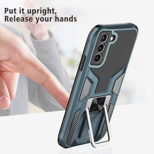 General's Armor Magenic Ring Bracket Phone Case For SAMSUNG Galaxy S21PLUS 5G