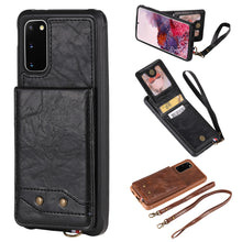 Charger l&#39;image dans la galerie, Rear Cover Type Protective Card Holster Phone Case For SAMSUNG Galaxy S20/S20 5G