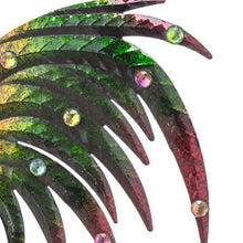 Load image into Gallery viewer, Iridescent Rooster Wind Spinner Garden Decor