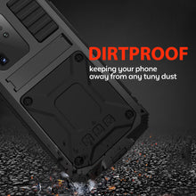 Charger l&#39;image dans la galerie, [ Samsung NOTE20 Series ] Luxury Doom Armor Waterproof Metal Aluminum Kickstand Phone Case