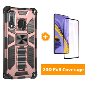 Luxury Armor Shockproof With Kickstand For SAMSUNG A30