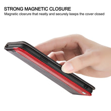 Charger l&#39;image dans la galerie, Contrasting Color Soft Leather Flip Magnet Case For iPhone 11 Series