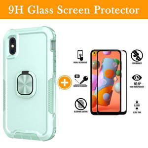Robot Rotating Ring Bracket Phone Case For iPhone X/XS