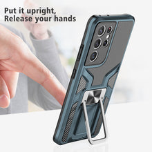 Load image into Gallery viewer, General&#39;s Armor Magenic Ring Bracket Phone Case For SAMSUNG Galaxy S21ULTRA 5G