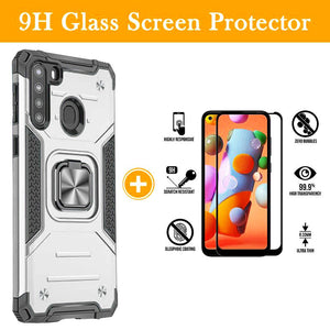 2022 Coque de téléphone blindée antichoc montée sur véhicule pour SAMSUNG Galaxy A21