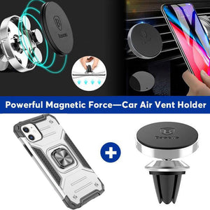 2022 Vehicle-mounted fall-proof armor phone case  For iPhone 12mini