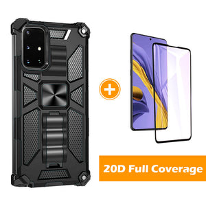 Luxury Armor Shockproof With Kickstand For SAMSUNG A51