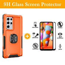 Load image into Gallery viewer, Robot Rotating Ring Bracket Phone Case For SAMSUNG Galaxy S22Ultra 5G