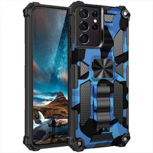 Load image into Gallery viewer, Camouflage Luxury Armor Shockproof Case With Kickstand For Samsung Galaxy S21Ultra