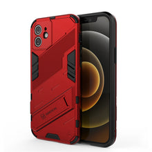 Load image into Gallery viewer, 2021 New Punk Style Stand Phone Case For iPhone