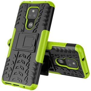 Rubber Hard Armor Cover Case For Moto G Play 2021